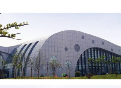 湖州会议中心外景网架工程